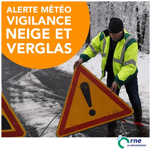 Visuel vigilance neige et verglas