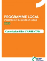 Programme local d’insertion et de cohésion sociale 2020 ©CD61