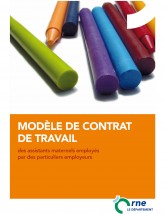 Modèle de contrat de travail de l'assistant maternel ©CD61