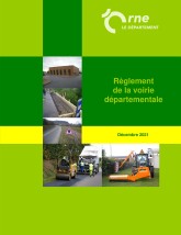 Règlement de la voirie départementale - ©CD61 Règlement de la voirie départementale - ©CD61