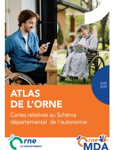 Atlas de l'Orne - Cartes relatives au Schéma départemental de l’autonomie 2025-2029 ©CD61 Atlas de l'Orne - Cartes relatives au Schéma départemental de l’autonomie 2025-2029 ©CD61