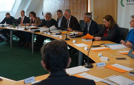 Commission permanente du 4 novembre 2022 ©CD61