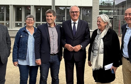 Flers. Jean-Monnet, le collège de demain ©CD61