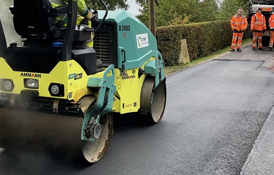 Travaux routiers sur les routes de l'Orne octobre 2025 ©CD61