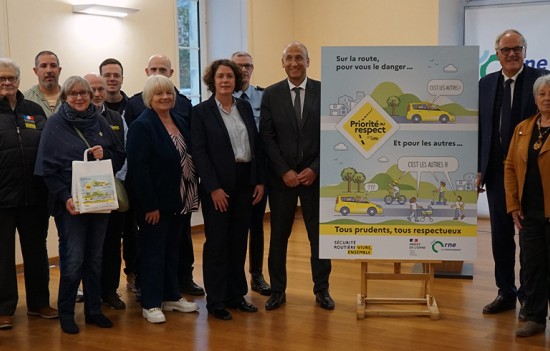 Lancement campagne sécurité routière 2025 ©CD61