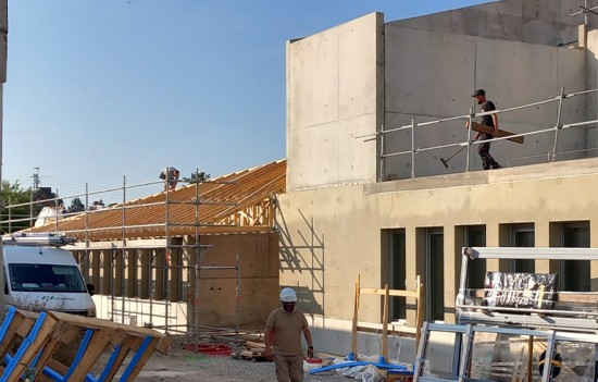 Travaux collège Hée-Fergant à Vimoutiers 2026 ©CD61