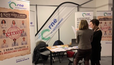 Le Département de l’Orne était présent au Congrès des internes de médecine à Saint-Etienne
