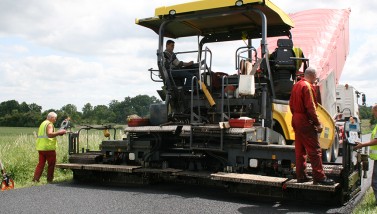Travaux routiers ©CD61