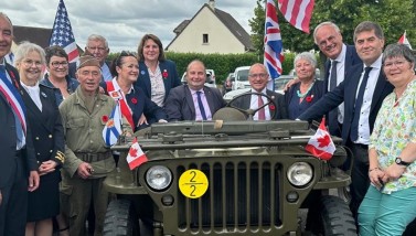 Le 80e : coup de pouce ©CD61