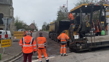 Travaux sur les routes en juillet