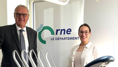 Nouvelle dentiste au Mêle-sur-Sarthe ©CD61
