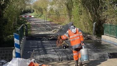 Travaux routes ©CD61