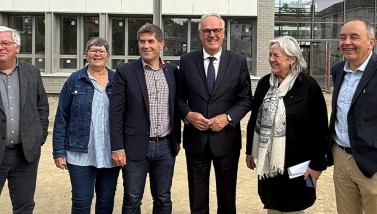 Flers. Jean-Monnet, le collège de demain ©CD61