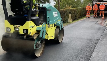 Travaux routiers sur les routes de l'Orne octobre 2025 ©CD61