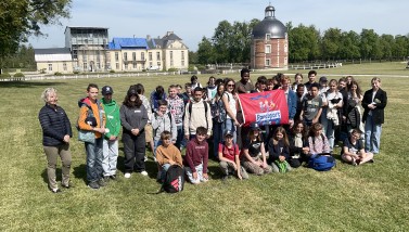 Les jeunes d’Orne Civisme au château de Médavy