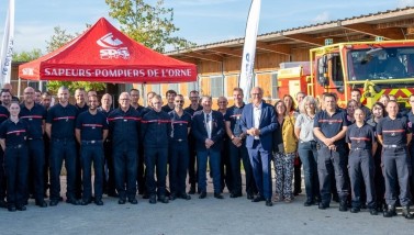 Les pompiers de l'Orne à l'honneur lors d'Orn'estival