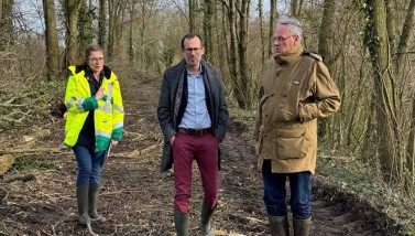 Travaux sur la voie verte entre La Mesnière et Alençon 2026 ©CD61