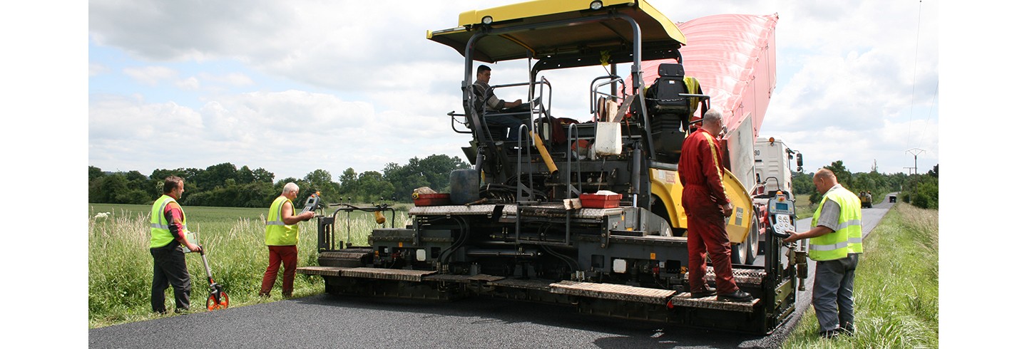 Travaux routiers ©CD61