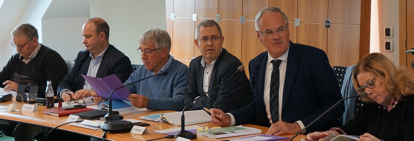 Commission permanente février 2023 ©CD61