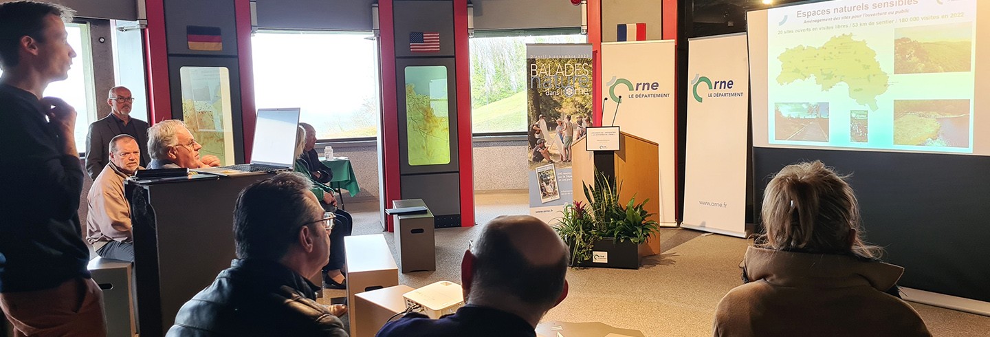 Lancement application Les Mystères de l’Orne ©CD61