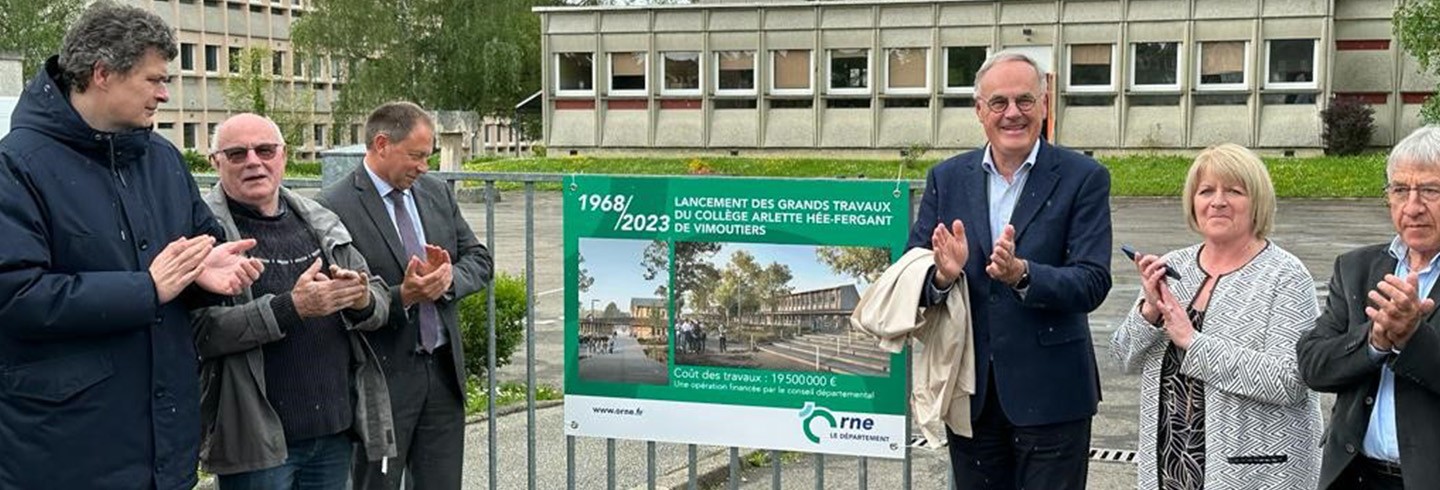 Collège Hée-Fergant de Vimoutiers 2023 ©CD61