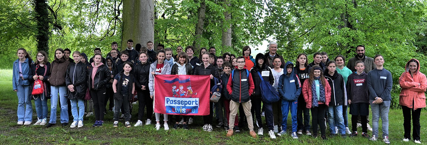 Passeport du civisme 3e atelier 2023 ©CD61