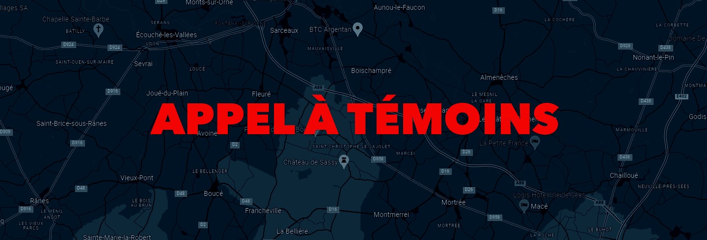 Appel à témoins