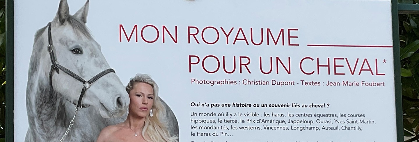 Exposition Mon Royaume pour un Cheval 2023 ©CD61