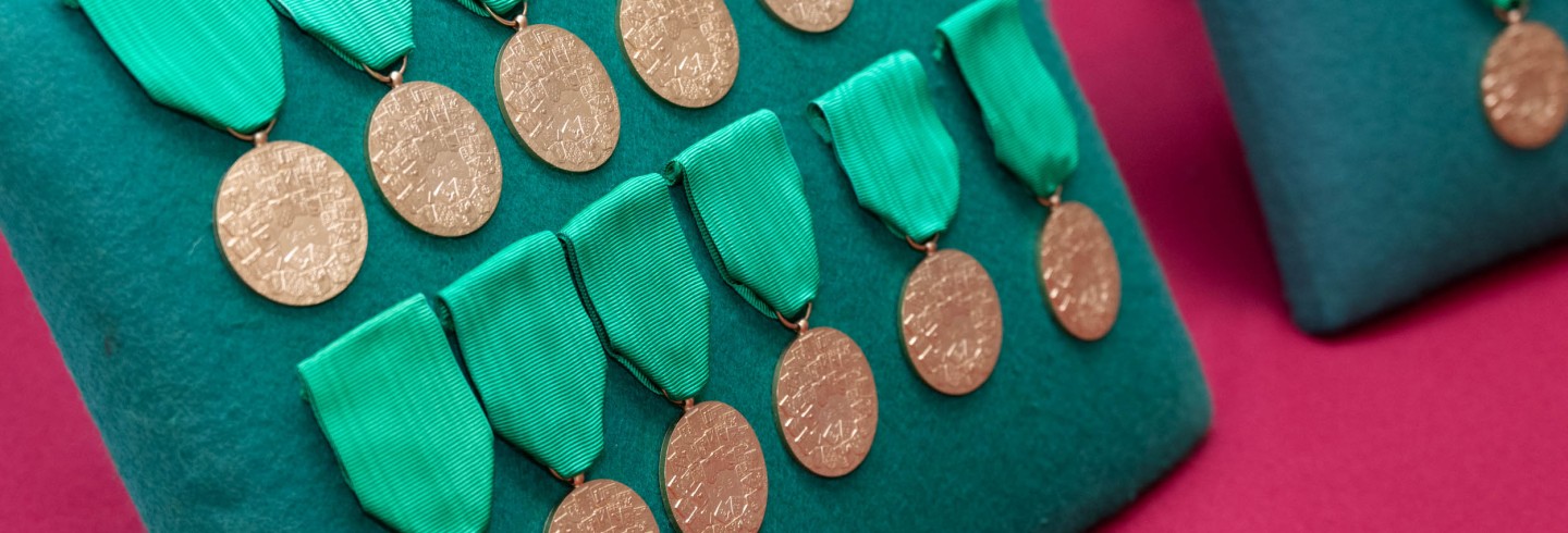 Remise des médailles du Département 2024
