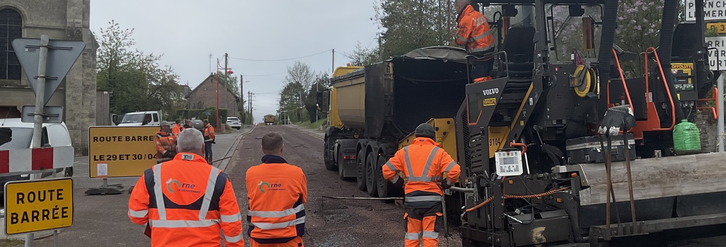 Travaux sur les routes en juillet