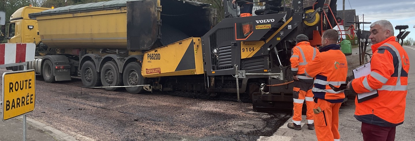 Pas de trêve pour les travaux routiers !