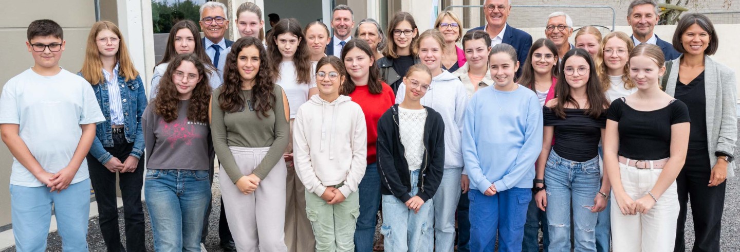Visite de rentrée au collège Molière de L'Aigle - D.Commenchal