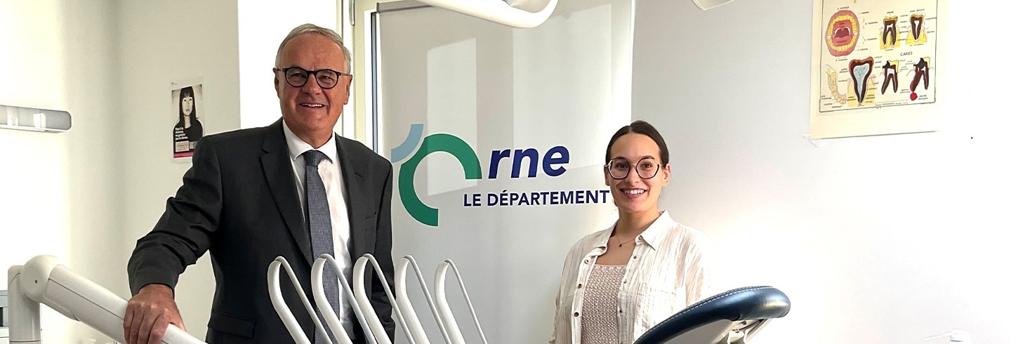Nouvelle dentiste au Mêle-sur-Sarthe ©CD61