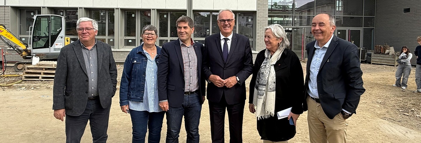 Flers. Jean-Monnet, le collège de demain ©CD61