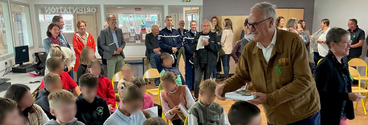 visite de rentrée des collèges 2026 ©CD61