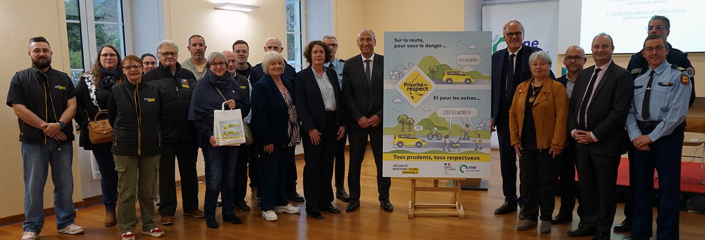 Lancement campagne sécurité routière 2025 ©CD61