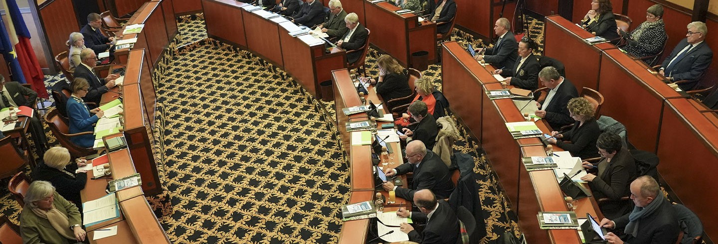 Session plénière du 4ème trimestre 2025 ©CD61