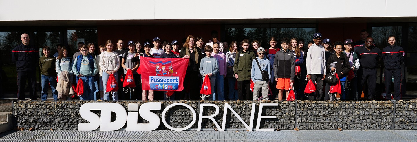 Atelier Passeport Orne civisme au SDIS 2026 ©CD61