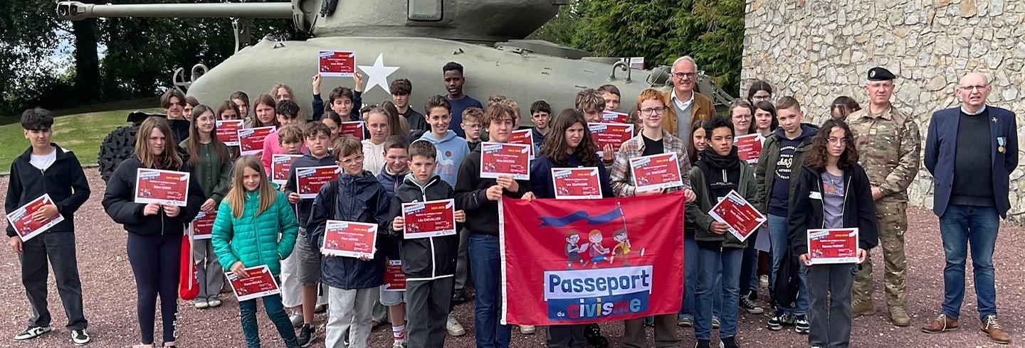 Dernier atelier du Passeport Orne Civisme à Montormel 2026 ©CD61