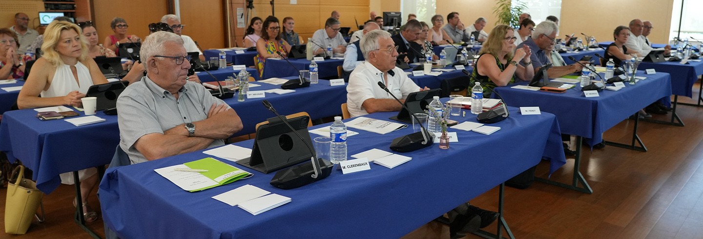 Session plénière du 2ème trimestre du Conseil départemental de l'Orne ©CD61