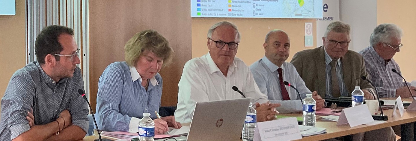 Comité Syndicat départemental de l’eau juillet 2026 ©CD61