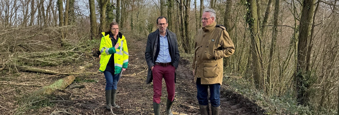 Travaux sur la voie verte entre La Mesnière et Alençon 2026 ©CD61