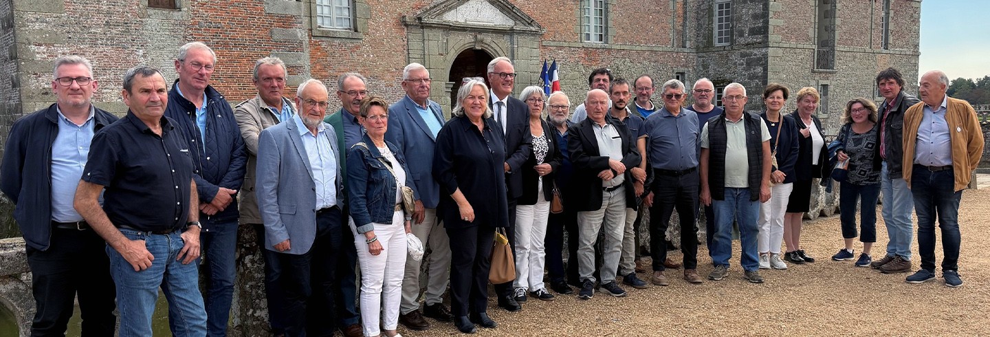 Visite du canton de Magny-le-Désert 2026 ©CD61