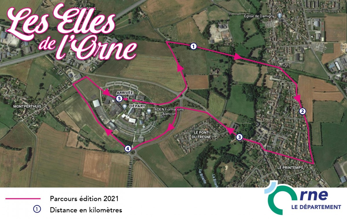 Parcours Les Elles de l'Orne 2021 ©CD61 Parcours Les Elles de l'Orne 2021 ©CD61