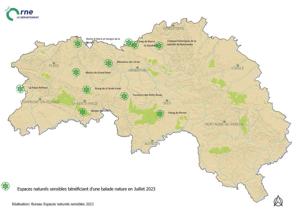 carte ENS Juillet 2023 ©CD61 carte ENS Juillet 2023 ©CD61