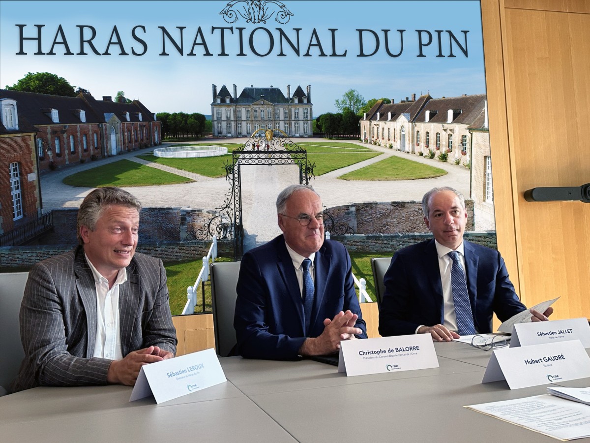 Le Département officiellement propriétaire du Haras national du Pin