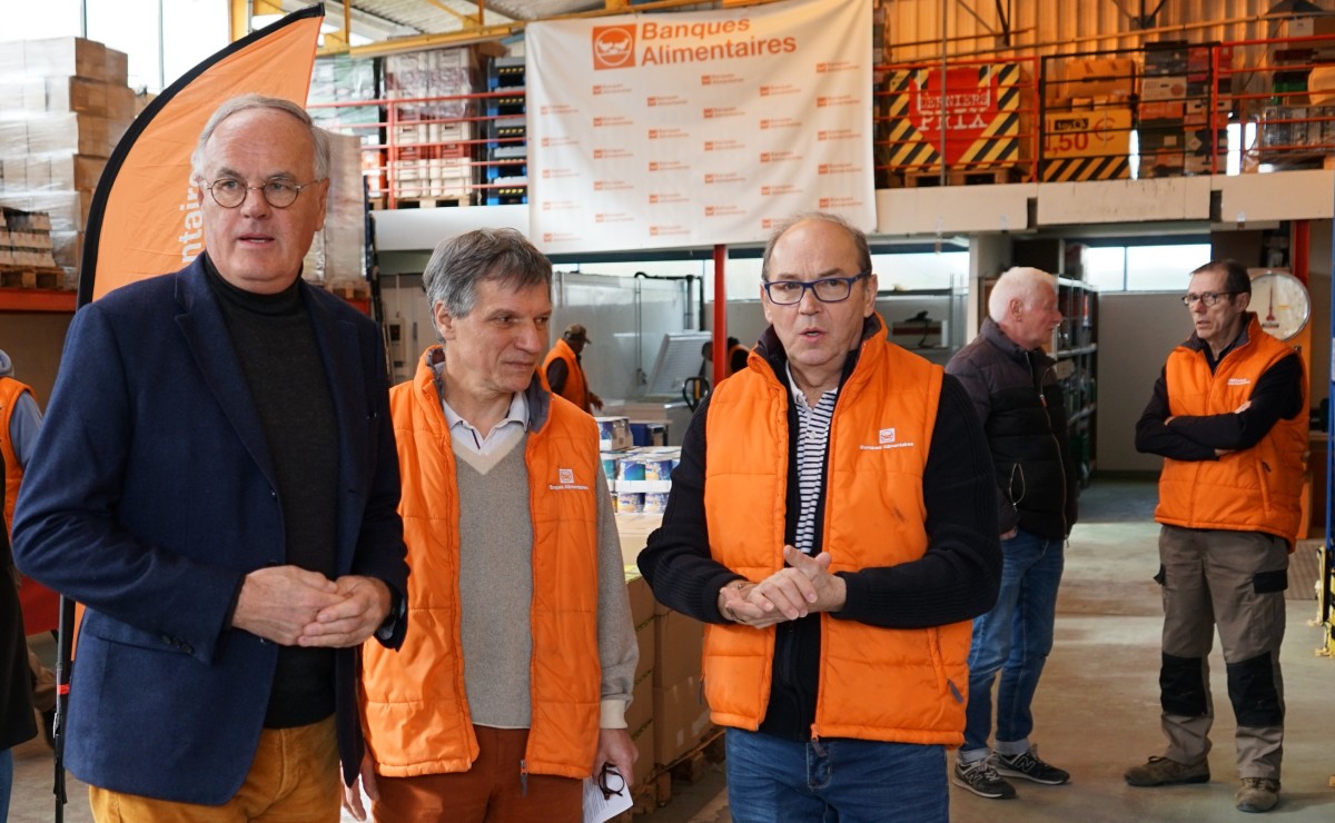 Soutien du Département de l'Orne à la Banque Alimentaire Soutien du Département de l'Orne à la Banque Alimentaire