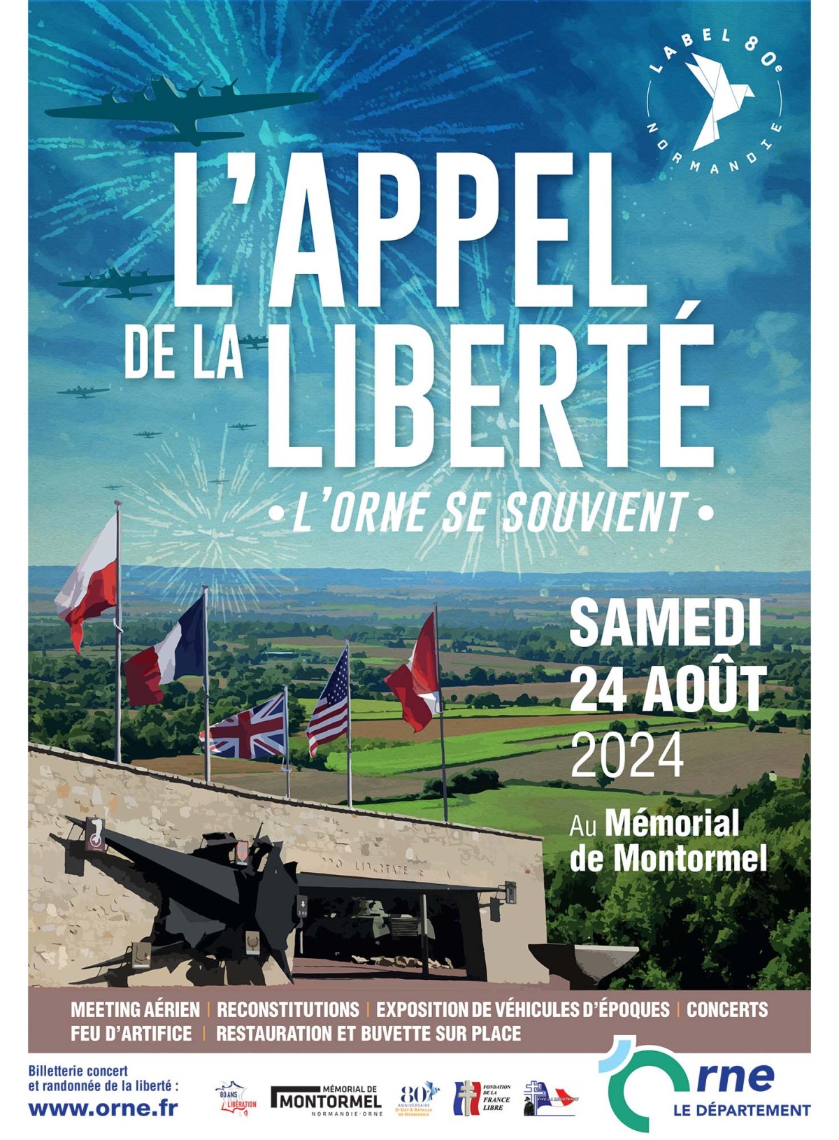 Affiche - 80e Anniversaire ©CD61