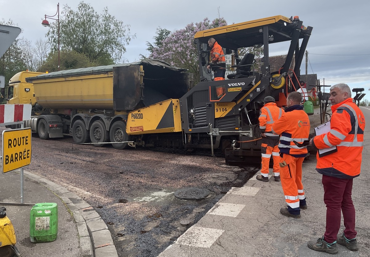 Pas de trêve pour les travaux routiers !