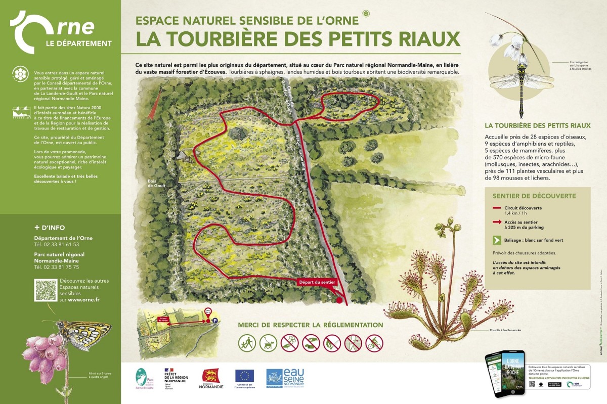 La tourbière des Petits Riaux ©CD61 La tourbière des Petits Riaux ©CD61